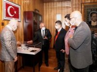 İş insanları Atatürk Üniversitesini ziyaret etti