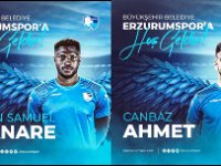 BB Erzurumspor Olanare ve Ahmet Canmaz’ı kadrosuna dahil etti