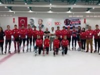 Taşkesenligil ve Almaz’dan Short Track Milli Takımına ziyaret