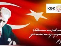 KGK: Atatürk’ün mukaddes emanetinin kıymetinin farkındayız