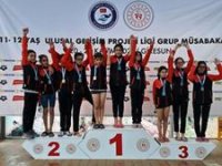 Yüzmede bronz madalyalar Erzurum’a