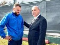 Öztürk Erzurumspor antrenmanında