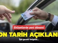 Ehliyetlerde yeni dönem! Son tarih açıklandı