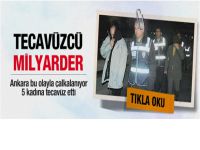 Milyarder işadamı 5 kadına tecavüz etti