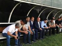 Başkan Sekmen, BB Erzurumspor antrenmanını izledi