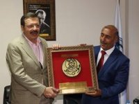 TOBB Başkanı Hisarcıklıoğlu, Oltu'yu ziyaret etti