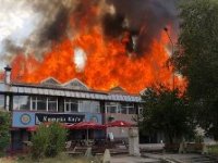 Erzurum Atatürk Üniversitesi'ndeki yangın kontrol altına alındı