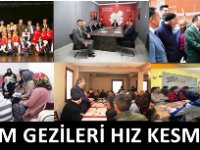 Ak Parti Milletvekili adayları seçim gezilerini sürdürüyor