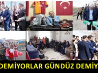 Ak Parti Milletvekili adayları hız kesmiyor...