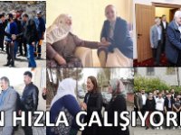 AK Partili Adaylar son hızla çalışıyorlar...