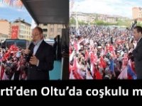 Ak Parti’den Oltu’da coşkulu miting