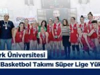 Atatürk Üniversitesi kadın basketbol takımı süper lige yükseldi