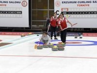 Erzurum’da Curling heyecanı
