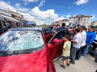 Erzurum’un ilk Togg’una büyük ilgi