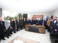 İçişleri Bakanı Yerlikaya, AK Parti İl Başkanlığını ziyaret etti