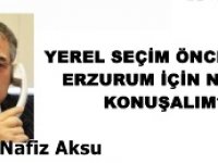 Vahdet Nafiz Aksu'nun kaleminden: 'Yerel seçim öncesinde Erzurum İçin neler konuşalım?