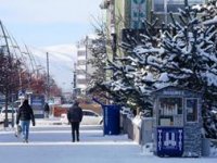 Erzurum’da termometreler -21 dereceyi gördü