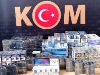 Erzurum polisi yaptığı operasyonda 645 paket kaçak sigara ele geçirdi.