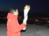 2023 Kış Deaflympics’in meşale ateşi Palandöken’de yandı