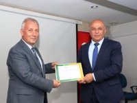 Erzurum'da orman zirvesinde buluştular