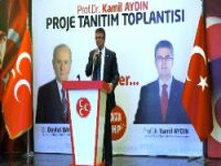 MHP Erzurum Adayı Aydın, Projelerini Basınla Paylaştı