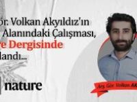 Kimya alanındaki çalışması, Nature dergisinde yayımlandı