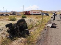 Erzurum’un Oltu ilçesinde feci trafik kazası