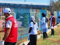 Gönüllüler Kazım Karabekir Stadyumu’nun çehresini değiştirdi