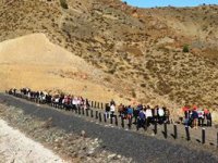 Doğa yürüyüşü ile Cumhuriyet coşkusunu yaşadılar