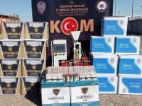 Erzurum’da kaçak sigara operasyonu