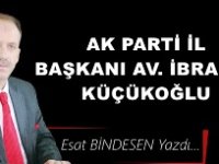 Gazeteci Yazar Esat Bindesen yazdı: 'Ak Parti İl Başkanı Av. İbrahim Küçükoğlu'