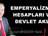 Gazeteci Yazar Esat Bindesen'in kaleminden: 'Emperyalizmin Hesapları ve Devlet Aklı'