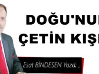 Gazeteci Yazar Esat Bindesen'in kaleminden: 'Doğu’nun Çetin Kışı …'