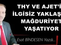 Gazeteci Yazar Esat Bindesen'in kaleminden:'THY ve AJET’in İlgisiz yaklaşımı mağduriyet yaşatıyor'