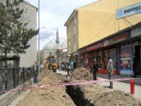 Erzurum'da Çalışma Sırasında Doğalgaz Borusu Patladı