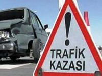 Erzurum'da Trafik Kazası...