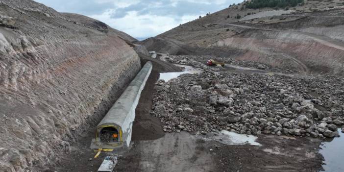 Doruklu Barajı'nda çalışmalar aralıksız devam ediyor