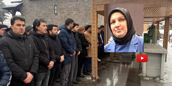 Cam silerken 3. kattan düşen öğretmen son yolculuğuna dualarla uğurlandı