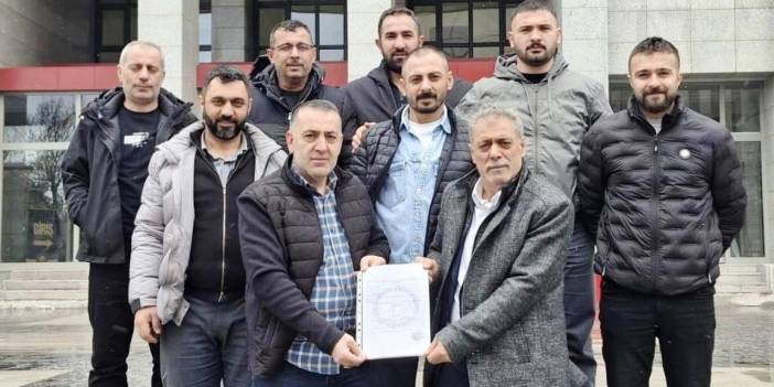 Demirciler Esnaf ve Sanatkarlar Odası Başkanı Öztürk, Mazbatasını aldı.