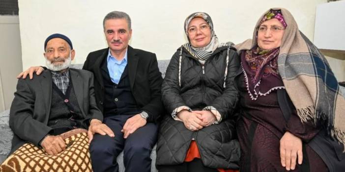 Vali Aydın Baruş ve eşinden vefa ziyaretleri