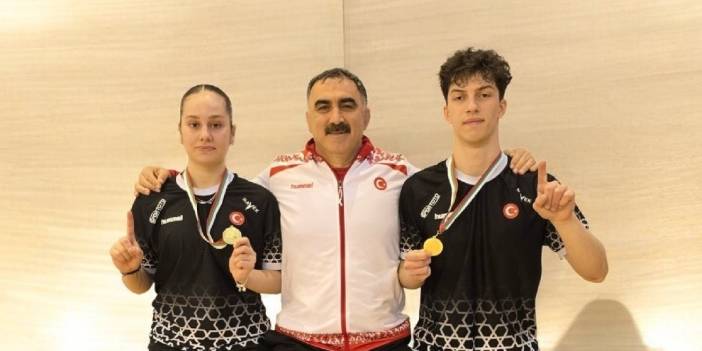 ERZİNCAN'LI SPORCULAR MİLLİ TAKIMDA EN GÖZDE SPORCULAR OLDU.