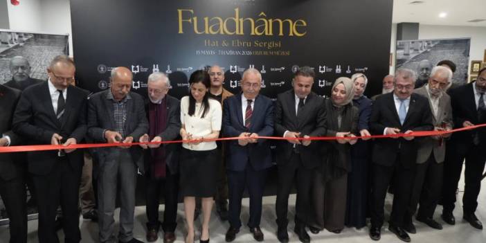 "Fuadname Hat ve Ebru Sergisi"ne buluştu