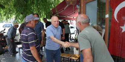 Başkan Sekmen İspir  ve Pazaryolu'nda: Talepleri tek tek dinledi.