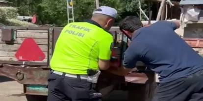 Erzurum’da traktörler için reflektör seferberliği! Hedef kazaları önlemek