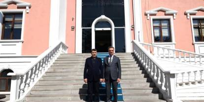 Erzurum’da dikkat çeken ziyaret! Vasip Şahin, Vali Baruş’la görüştü