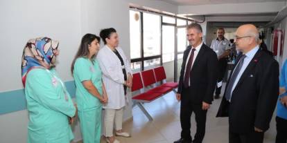 İl Sağlık Müdürü Mehmet Meral sahaya indi! Erzurum’da sağlık tesislerini tek tek inceliyor”