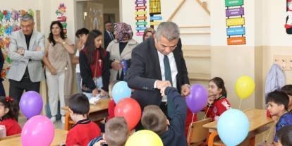 Minik öğrencilerin ilk okul heyecanına ortak oldular! Uyum Haftası’nda anlamlı ziyaret