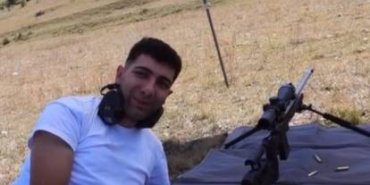 100 metreden iğnenin üzerindeki buğdayı vurdu! Erzurumlu genç atıcının nefes kesen atışı