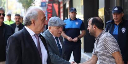 Mumcu Camii’nde çalışmalar hızlandı! Başkan Sekmen inşaat alanında inceleme yaptı