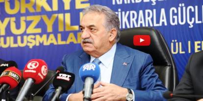 Hayati Yazıcı Erzurum’da mesajı verdi: “Terörsüz Türkiye” için büyük hedef